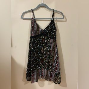 Francesca’s print dress